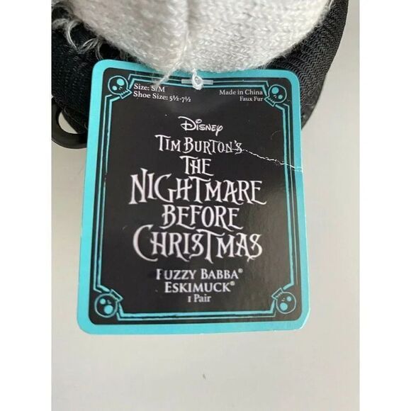 Nightmare Before Christmas Anti Skid Slipper Socks Jack Skellington S/M 5.5-7.5 - Picture 4 of 8